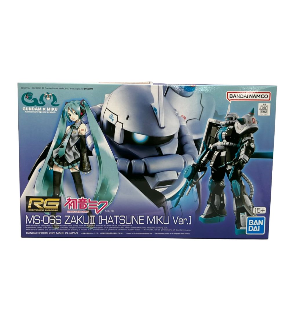 バンダイ 機動戦士ガンダム RG 1/144 MS-06S ザクII [初音ミクVer.] プラモデル ガンプラ