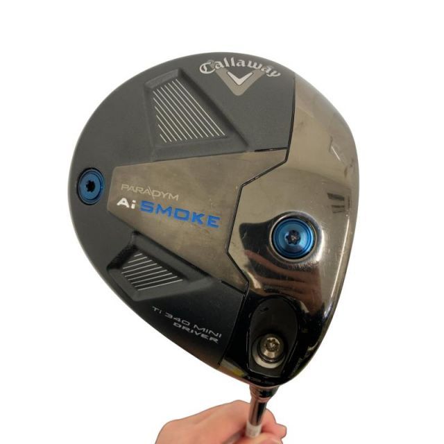 【中古】 キャロウェイ PARADYM Ai SMOKE Ti 340 MINI 13.5° ドライバー DR TENSEI 60 for CW(Ai SMOKE DR) (フレックスS) メンズ 男性用 右利き 右用 Cランク ゴルフクラブ