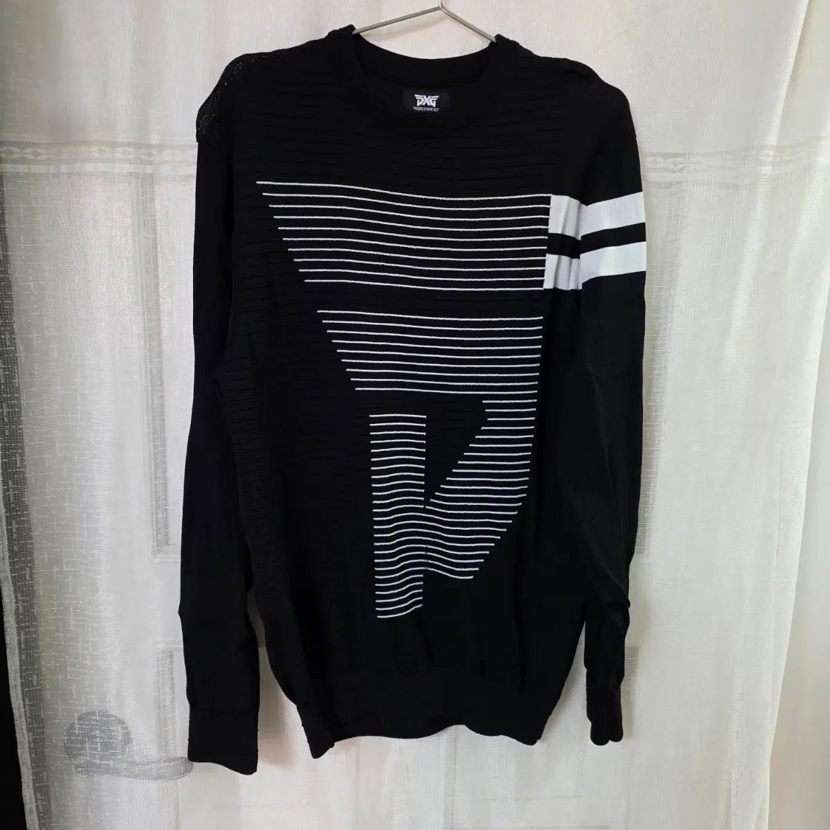 PXG ゴルフウェア メンズ ニット ブラック L