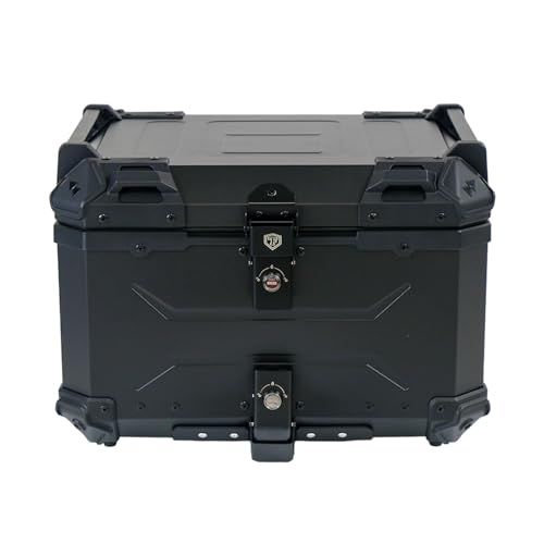 ★新品★【荷物を詰めて、旅を解き放つ。】 匠plate リアボックス 45L 55L 65L 100L トップケース 大容量 防水 取付ベース付 防犯対策 バイクボックス (ALL BLACK 55L) 6186a809