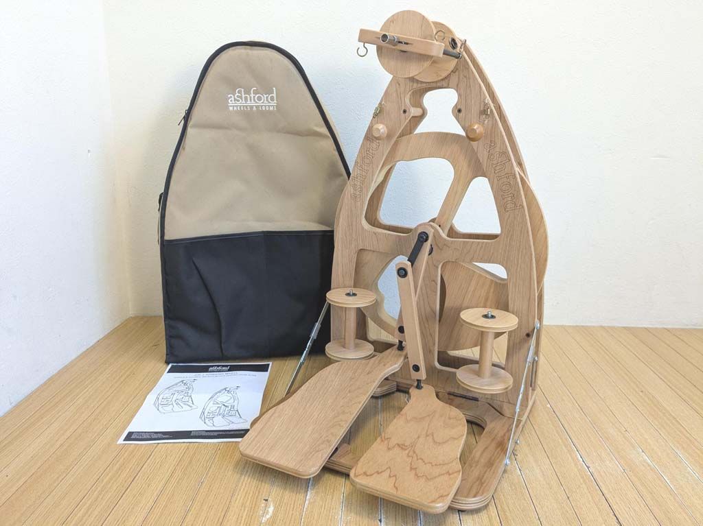 ASHFORD アシュフォード 足踏み式糸紡ぎ機 ジョイ ダブルペダル