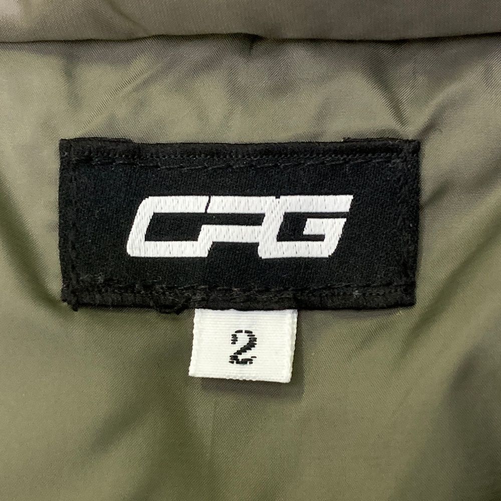 サイズ：2 CPG GOLF シーピージーゴルフ 中綿 ノースリーブワンピース