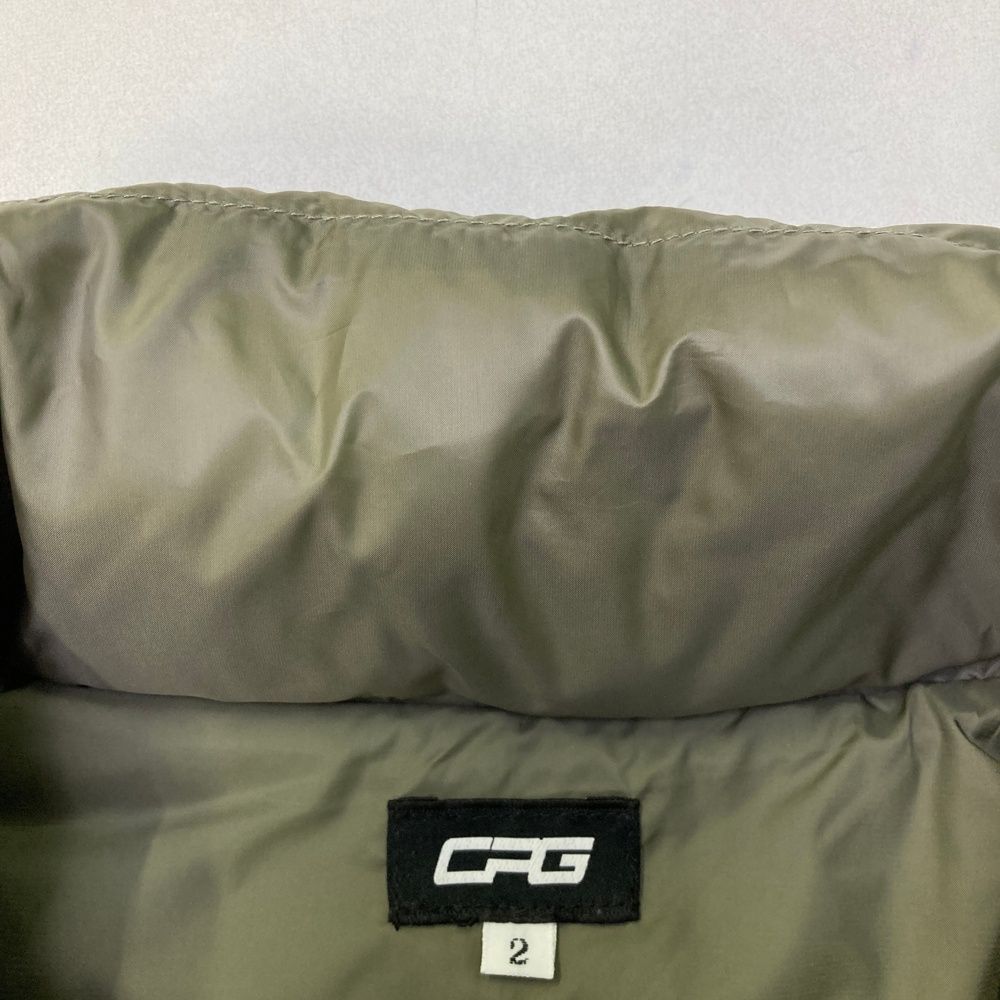 サイズ：2 CPG GOLF シーピージーゴルフ 中綿 ノースリーブワンピース