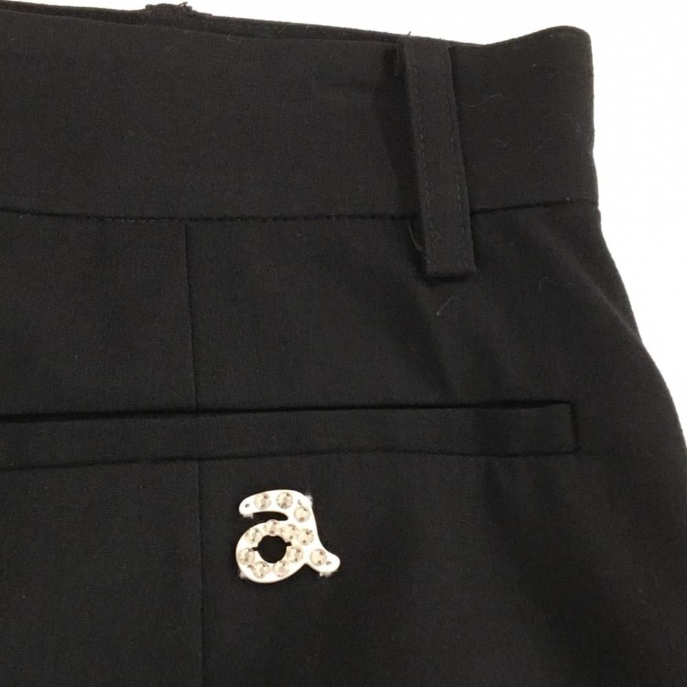 新品未使用♡アルチビオ スカート 38 Mサイズ 裾ハトメ インナーパンツ付き 美品】アルチビオ スカート 黒×白 裾プリーツ 内側インナーパンツ