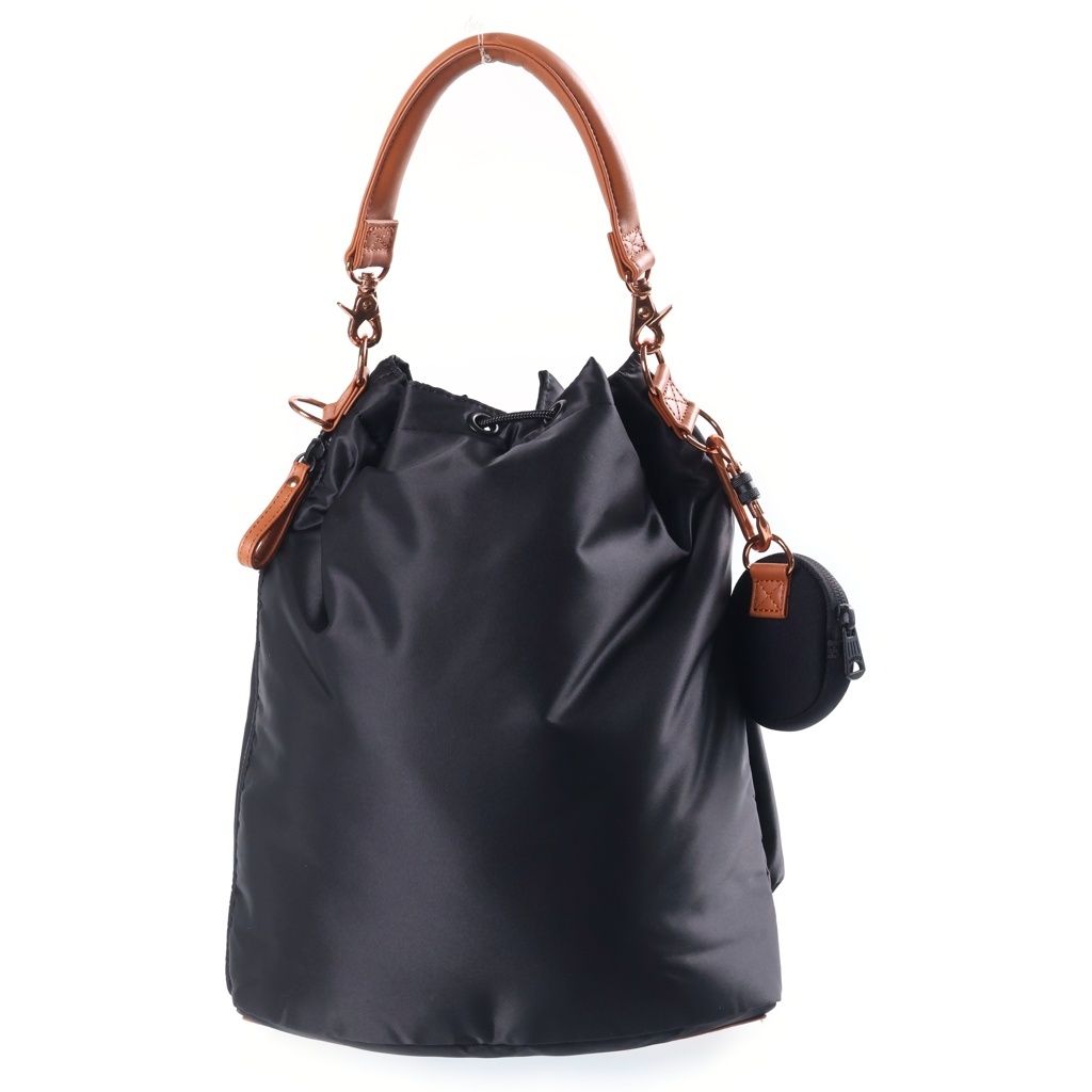 PORTER コーヒービーンシェイプ 2WAY ツールバッグ ブラック PORTER (ポーター) ×STARBACKS COFFEE BEAN SHAPE 2WAY TOOL BAG
