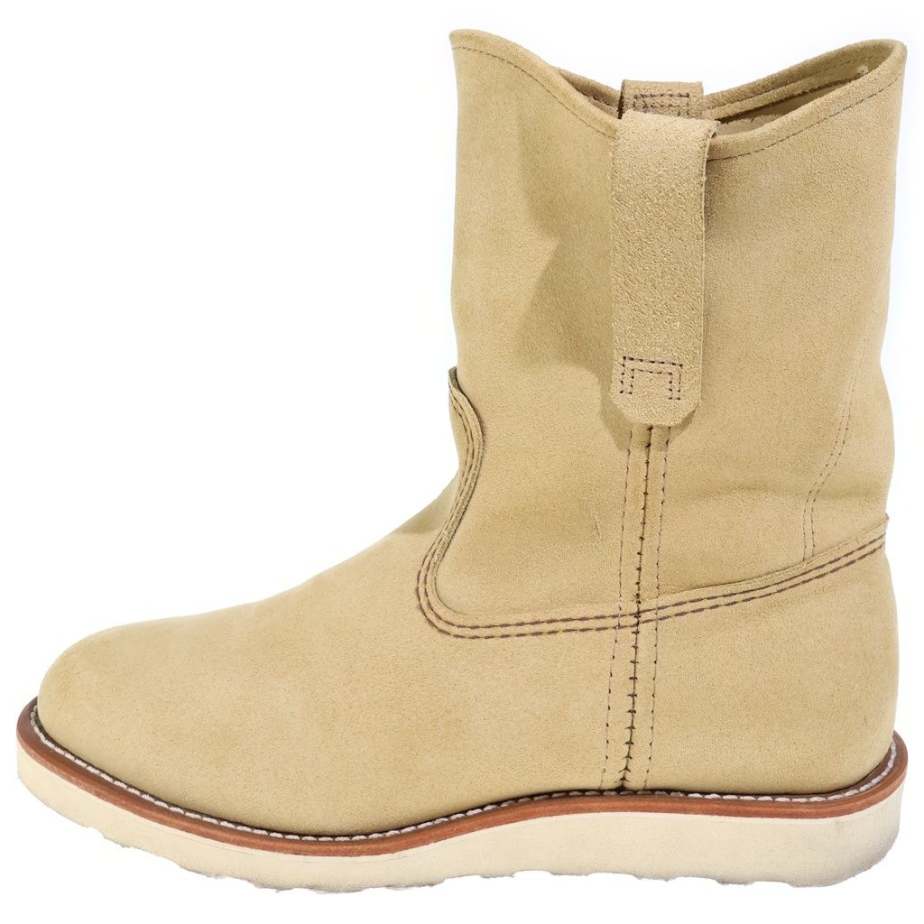 RED WING (レッド ウイング) 9-inch Pecos ペコス ハイカットブーツ シューズ ベージュ 8168