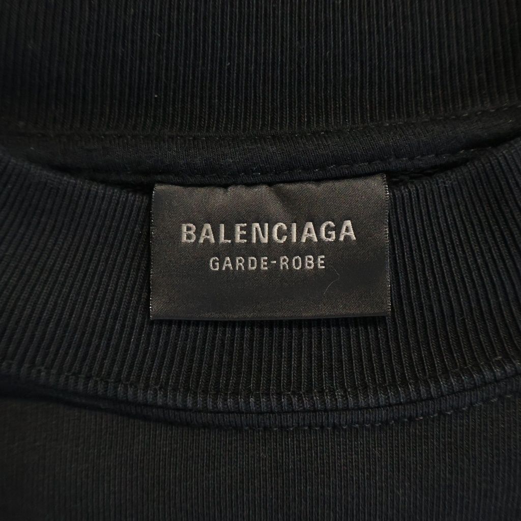 BALENCIAGA (バレンシアガ) 23SS バックプリント スウェットトレーナー
