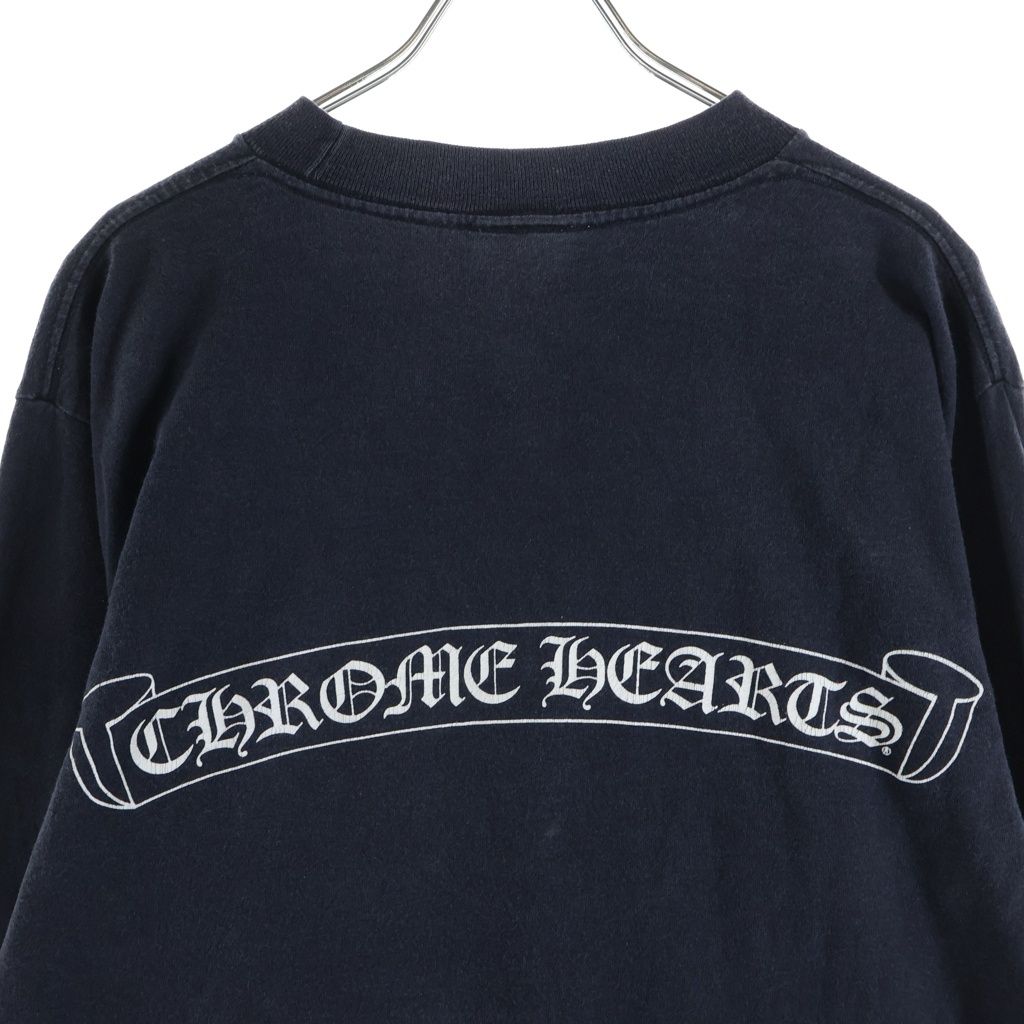CHROME HEARTS (クロムハーツ) OLD CH SCROLL LOGO L/S TEE スクロール