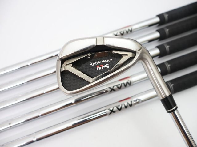 【中古】[B-ランク] アイアンセット テーラーメイド M4 2021/KBS MAX 85 6本組/S/21.5[5299]