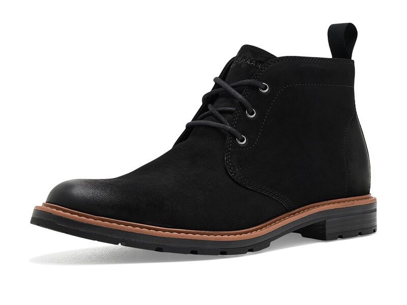 コールハーン メンズ シューズ ブーツ・レインブーツ Cole Haan Chamberlin Grand Chukka Boots Black NubuckBl ブラック