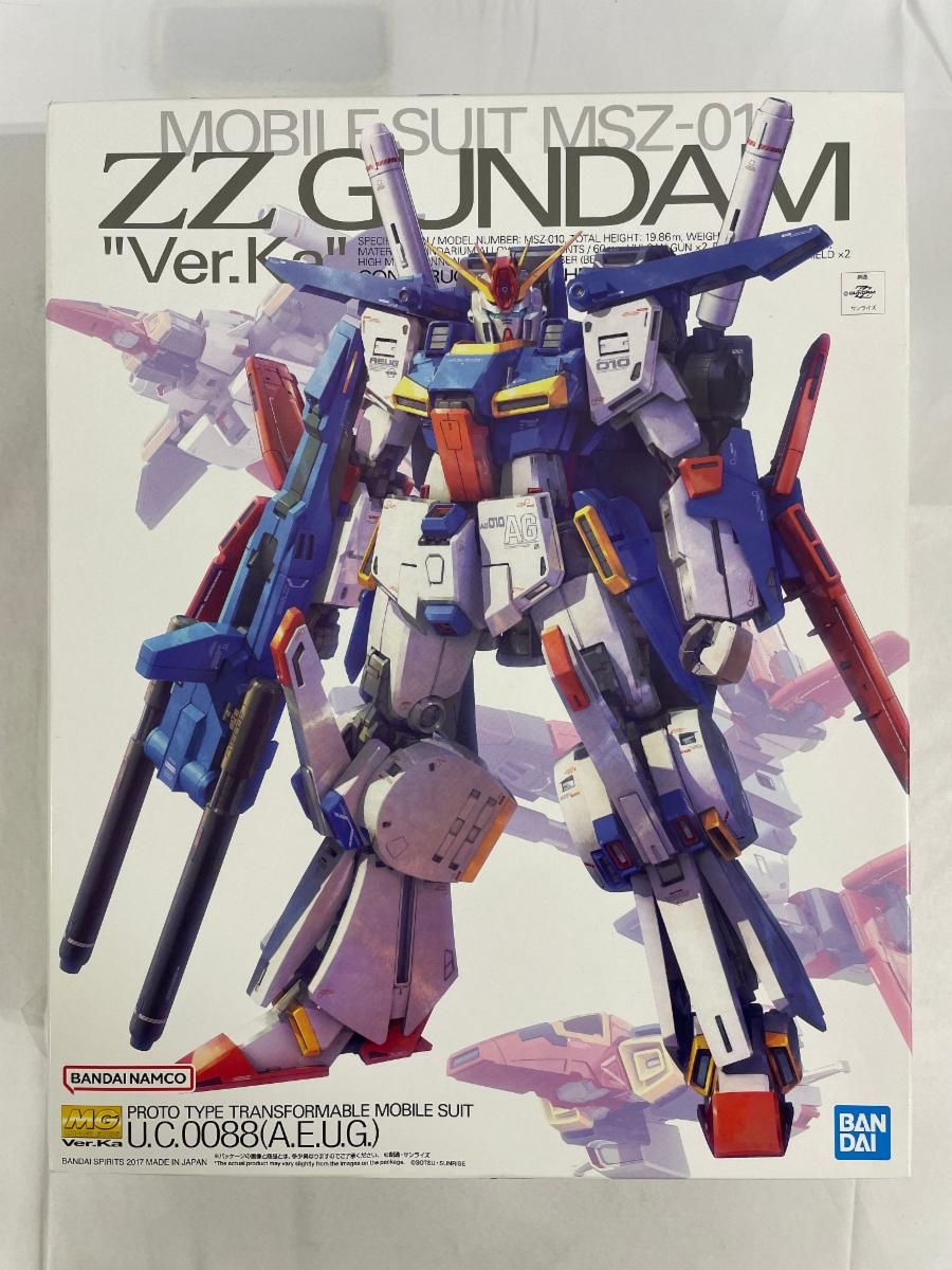 【未開封】1/100 MG MSZ-010 ダブルゼータガンダム Ver.Ka 機動戦士ガンダムZZ