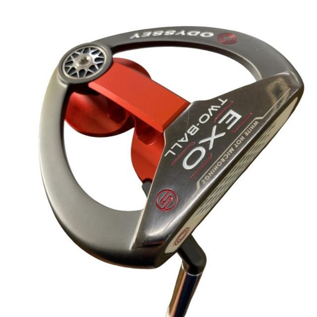 【中古】 オデッセイ EXO 2・BALL S 33インチ パター PT スチール (フレックスその他) メンズ 男性用 右利き 右用 Cランク ゴルフクラブ