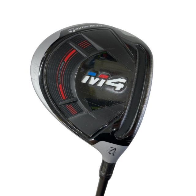 【中古】 テーラーメイド M4 3W フェアウェイウッド FW Tour AD IZ-6 (フレックスS) メンズ 男性用 右利き 右用 Dランク ゴルフクラブ