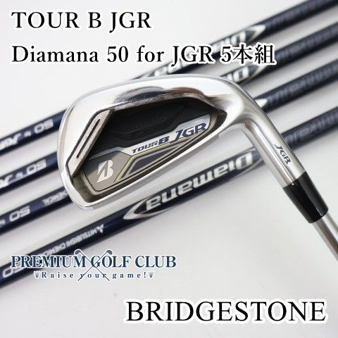 【中古】[Bランク] アイアンセット ブリヂストン TOUR B JGR/Diamana 50 for JGR 5本組//26[5176]
