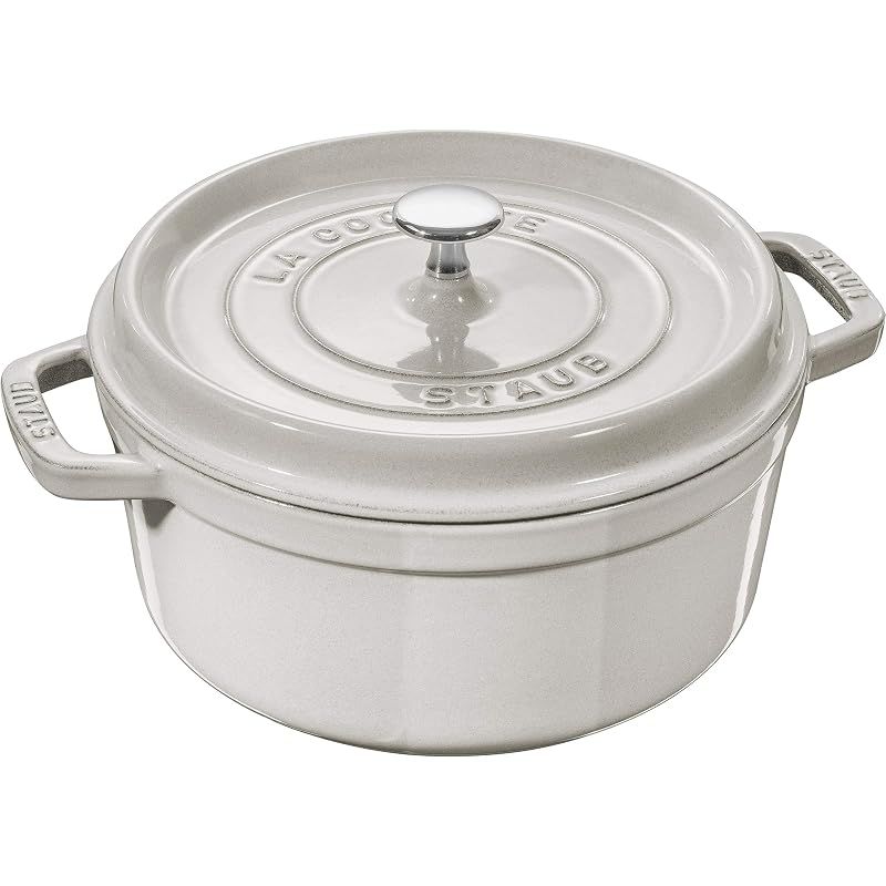 staub ストウブ ピコ ココット ラウンド 20cm カンパーニュ 鋳物ホーロー 両手鍋 無水調理 フランス製 40501-410