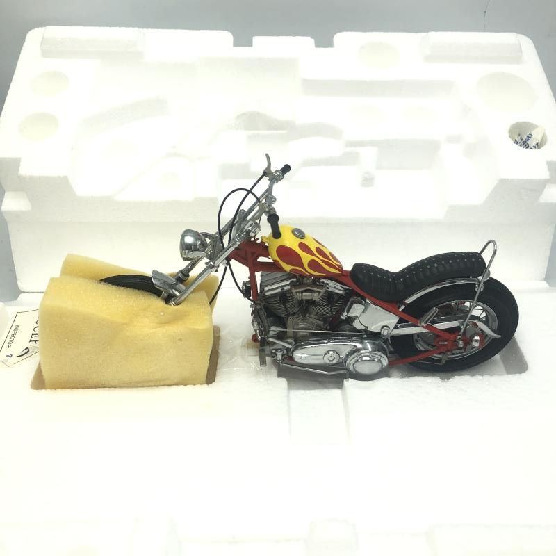 中古】1/10 フランクリンミント イージー・ライダー ハーレー