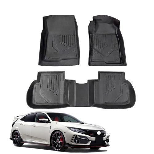 FOR新型 シビックタイプR FL5 立体フロアマット 取付簡単 防水 滑り止め 汚れ防止 TPE素材 カスタマイズパーツ 車種専用設計 保護アクセサリー シビックタイプR フロアマット3PCS シビックタイプR FL5 アクセサリーAR 922d2f08 11,892円