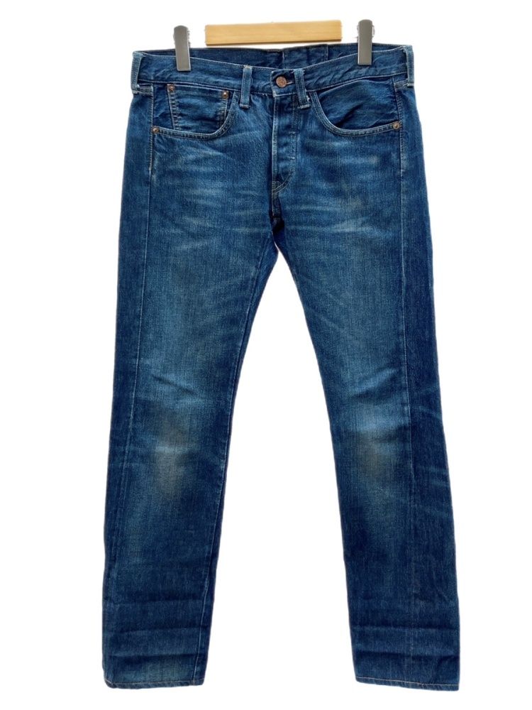 リーバイス Levi's LVC Denim Pants デニム パンツ ボタンフライ 赤耳 セルビッチ BIG E ジーンズ インディゴ 青 無地 501XX デニム ブルー W30L32 104MB-715