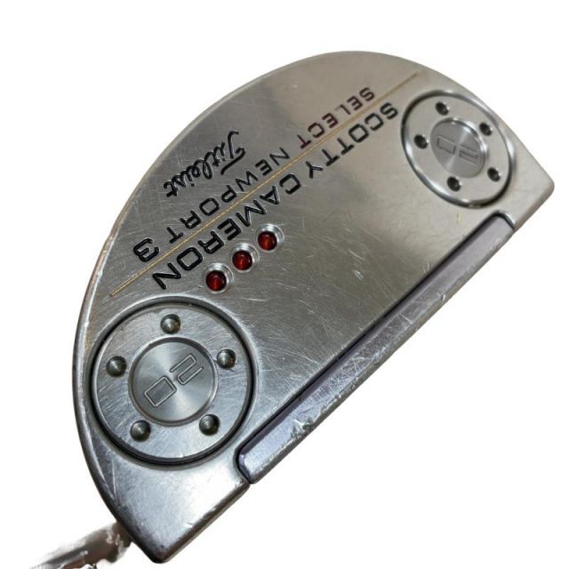 【中古】 タイトリスト SCOTTY CAMERON select NEWPORT 3(2016) 33インチ パター PT スチール (フレックスその他) メンズ 男性用 右利き 右用 Dランク ゴルフクラブ