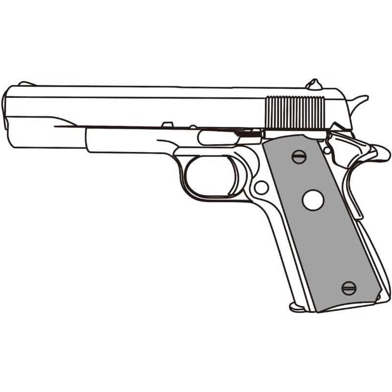 メーカー正規品 新品 Marushin マルシン工業 ガバメント MK IV シリーズ70 ブラックABS モデルガン完成品