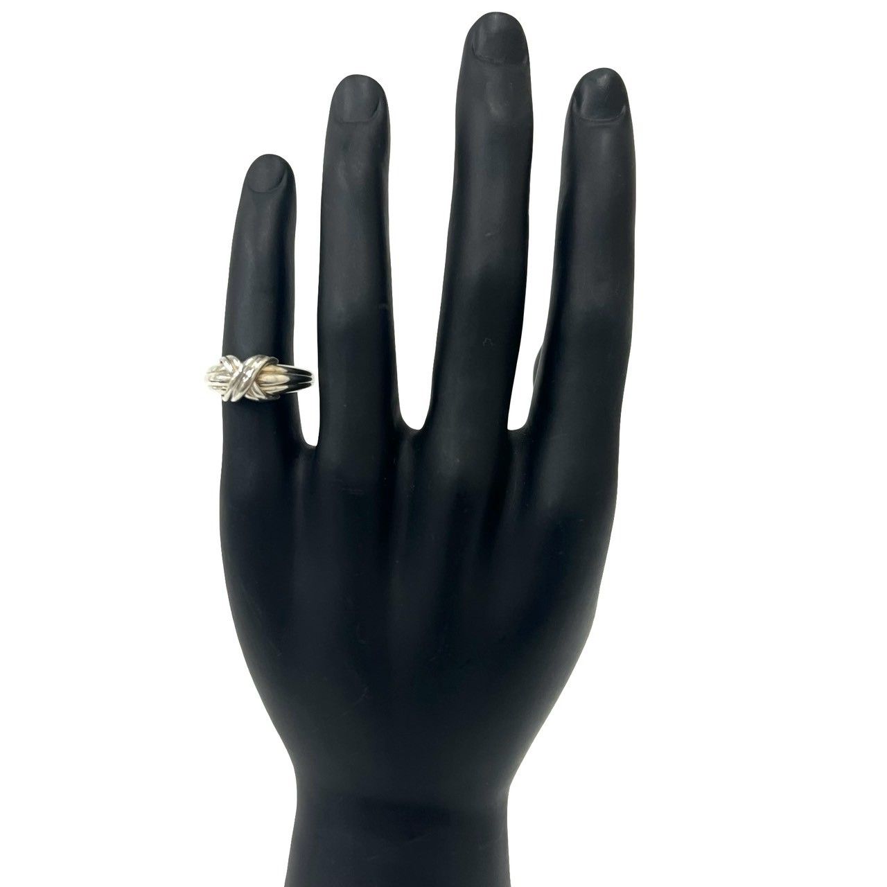 極 美品 TIFFANY&Co. ティファニー ヴィンテージ シグネチャー リング