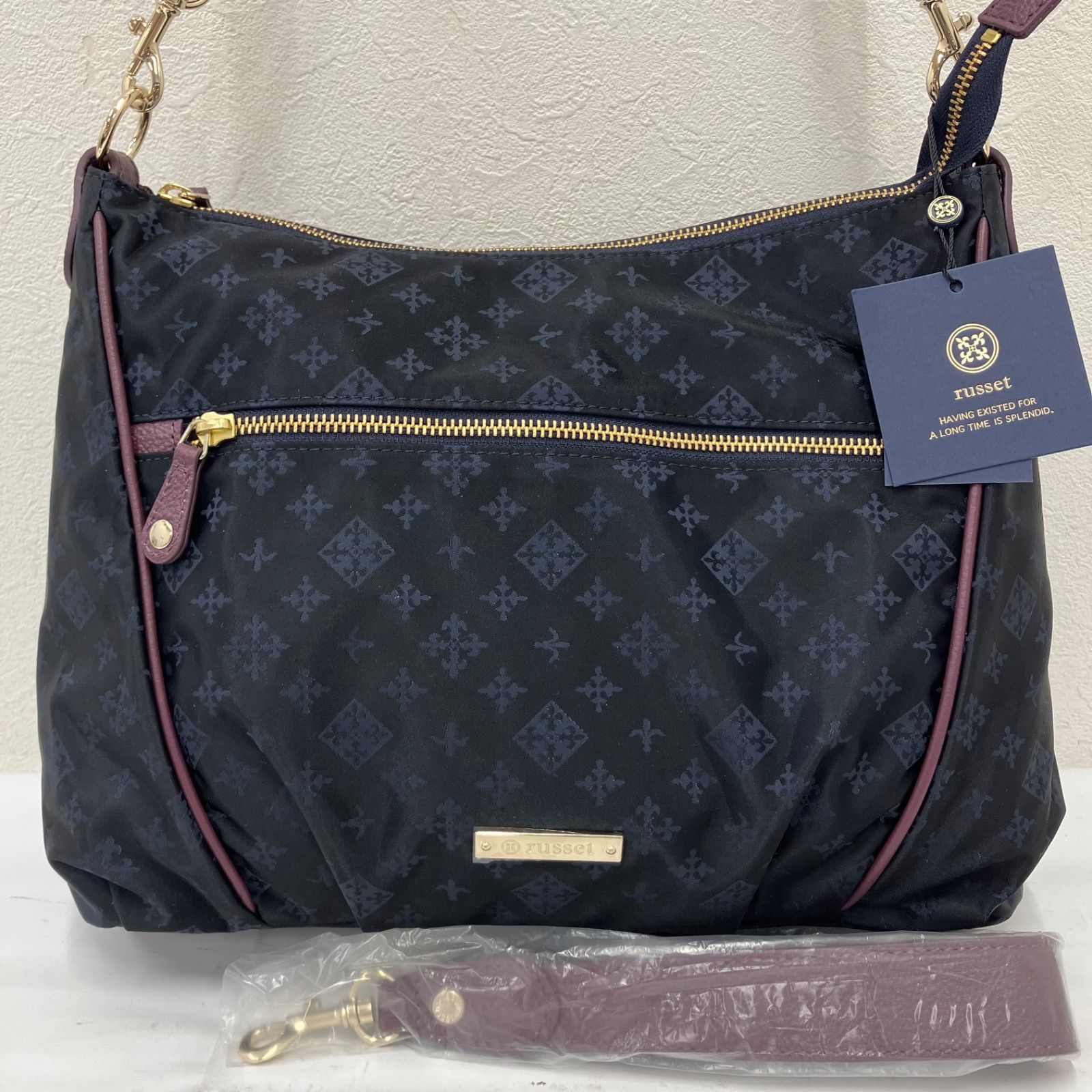 8481 【美品】 russet ラシット タグ付き 2way ショルダーバッグ 