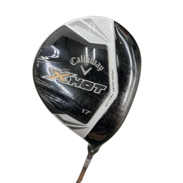 【中古】 キャロウェイ X HOT PRO 17° フェアウェイウッド FW Tour AD GT-6 (フレックスS) メンズ 男性用 右利き 右用 Cランク ゴルフクラブ