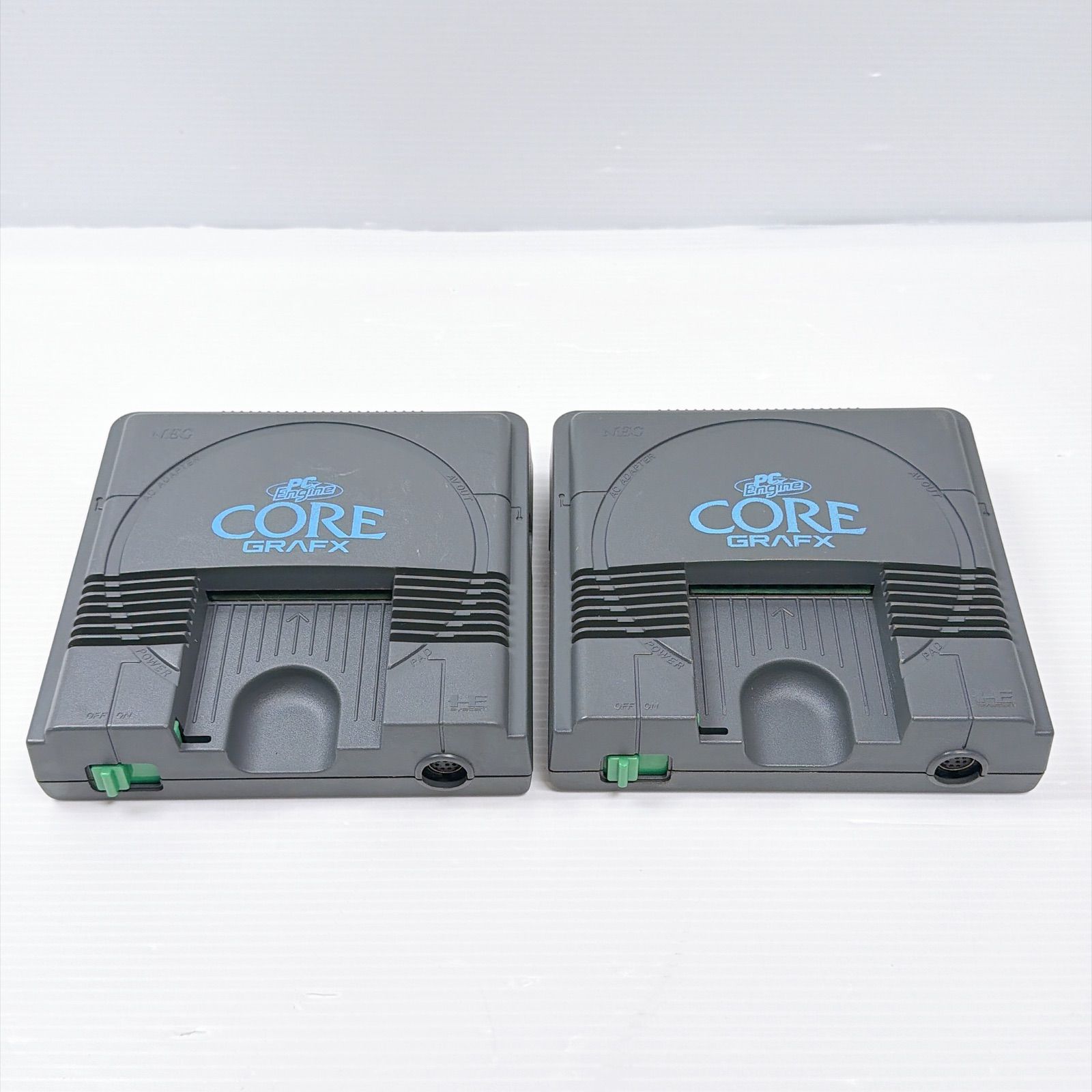 ジャンク品 PCエンジン コアグラフィックス 2台セット NEC PC Engine Core Grafx PI-TG3 管理番号M2237