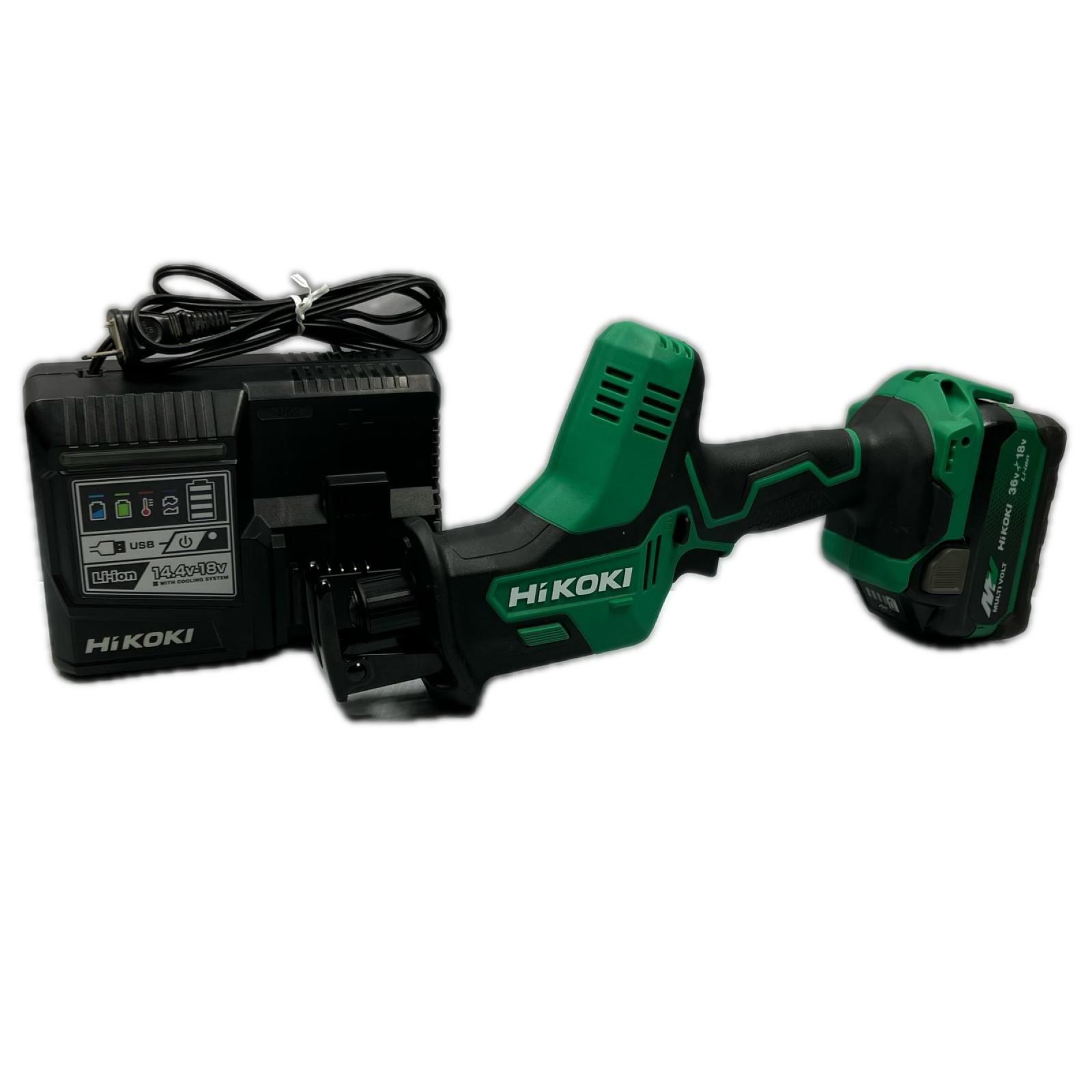 HiKOKI ハイコーキ 18V コードレスセーバーソー CR18DA グリーン