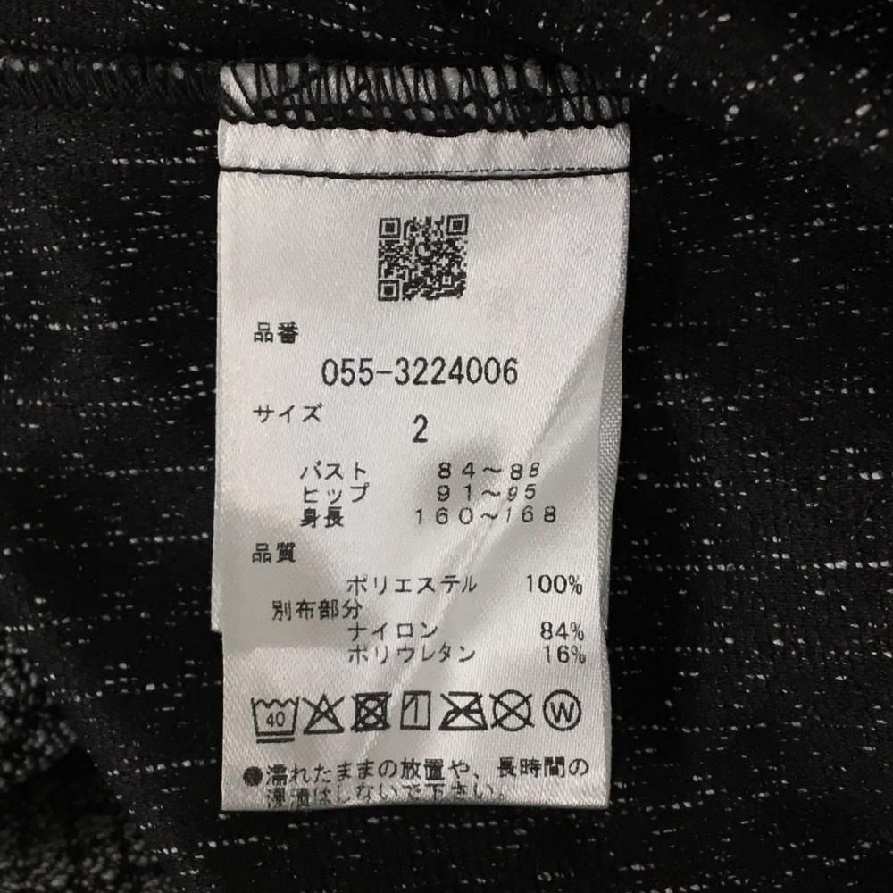 超美品】パーリーゲイツ フード付ワンピース 杢ネイビー系×ネイビー 異