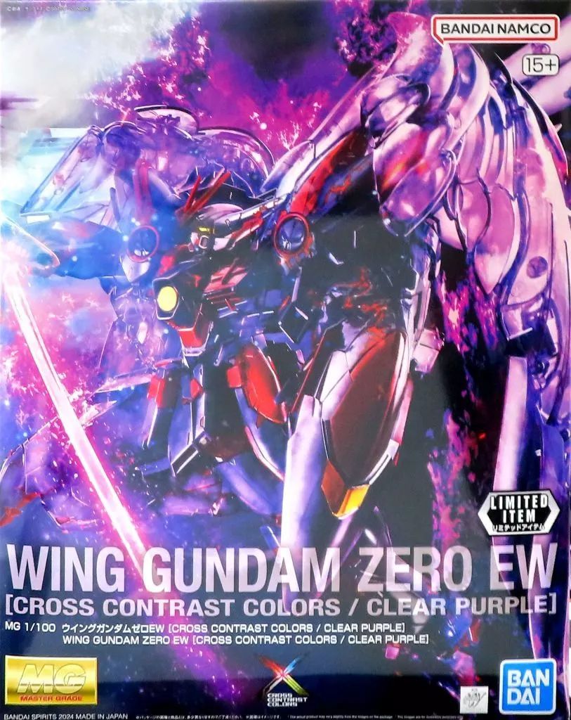 【中古】プラモデル 1/100 MG XXXG-00W0 ウイングガンダムゼロ EW(CROSS CONTRAST COLORS/CLEAR PURPLE) 「新機動戦記ガンダムW Endless Waltz」 イベント限定 [5066537]