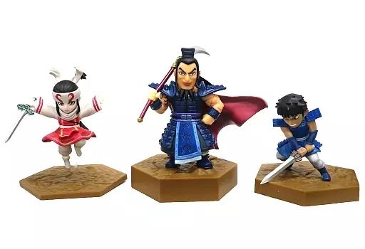 【中古】フィギュア 信＆王騎＆キョウカイ 「CookDo×キングダム」 オリジナルSDフィギュア キャンペーン当選品 7,755円