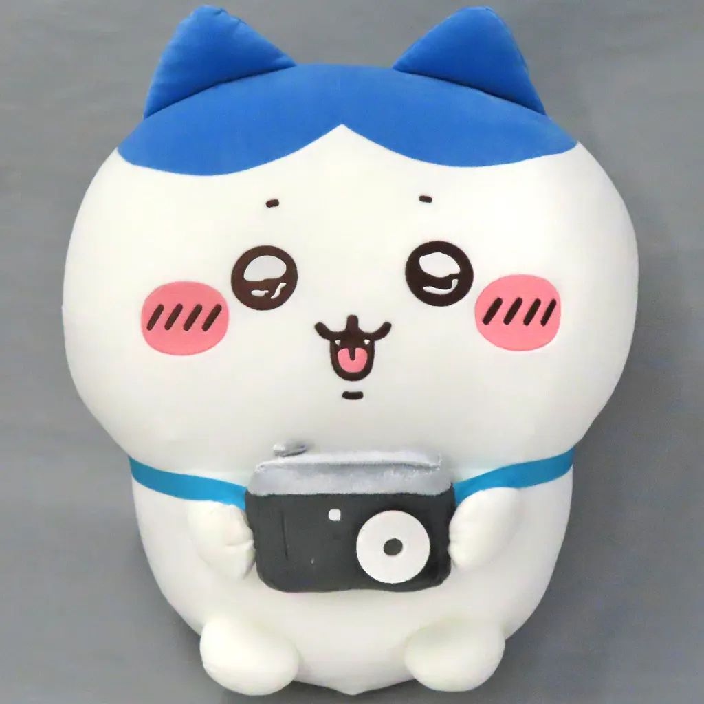 【中古】ぬいぐるみ ハチワレ(撮るよーッ!!!) 超BIGぬいぐるみ 「ちいかわ ハチワレだらけくじ」 A賞 5,696円