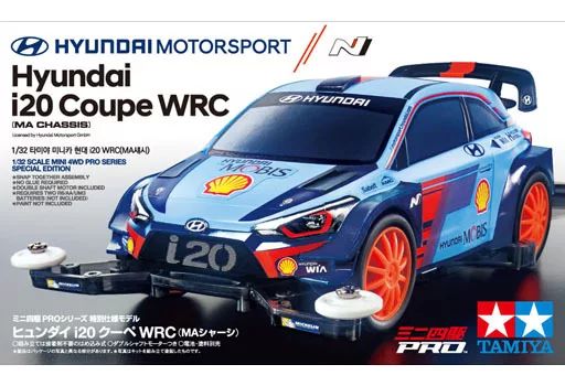 [중고] 프라모델 1/32 현대 i20 쿠페 WRC MA 섀시 미니 4WD 스페셜 이벤트 [95517]