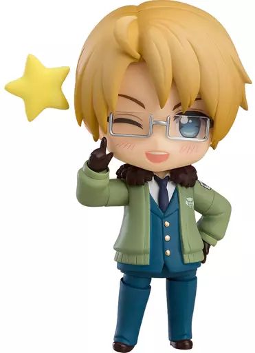 【中古】フィギュア ねんどろいど アメリカ 「ヘタリア World☆Stars」