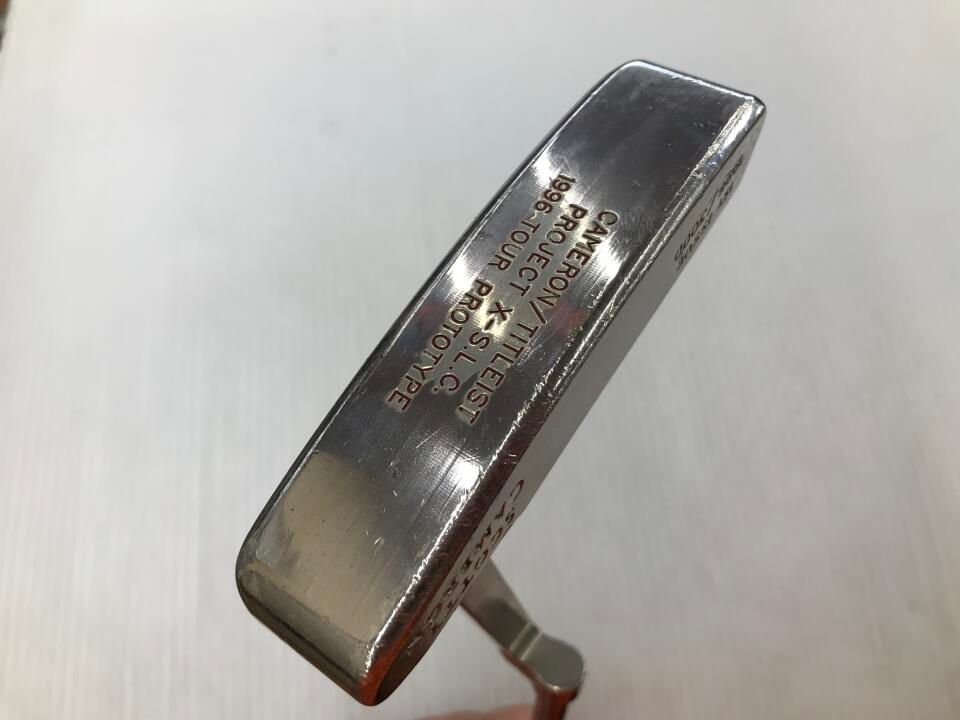 タイトリスト　【訳あり】SC ｽｺｯﾃｨﾃﾞｰﾙ ﾌﾟﾛｼﾞｪｸﾄX-S.L.C 1996 ﾂ…　パター　中古【最短即日発送】
