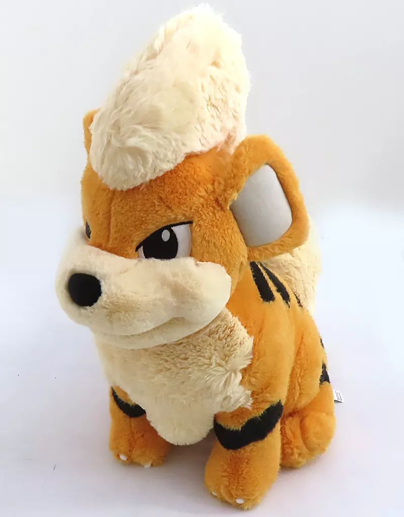 【中古】ぬいぐるみ ガーディ おすわりぬいぐるみ 「ポケットモンスター」 ポケモンセンター限定