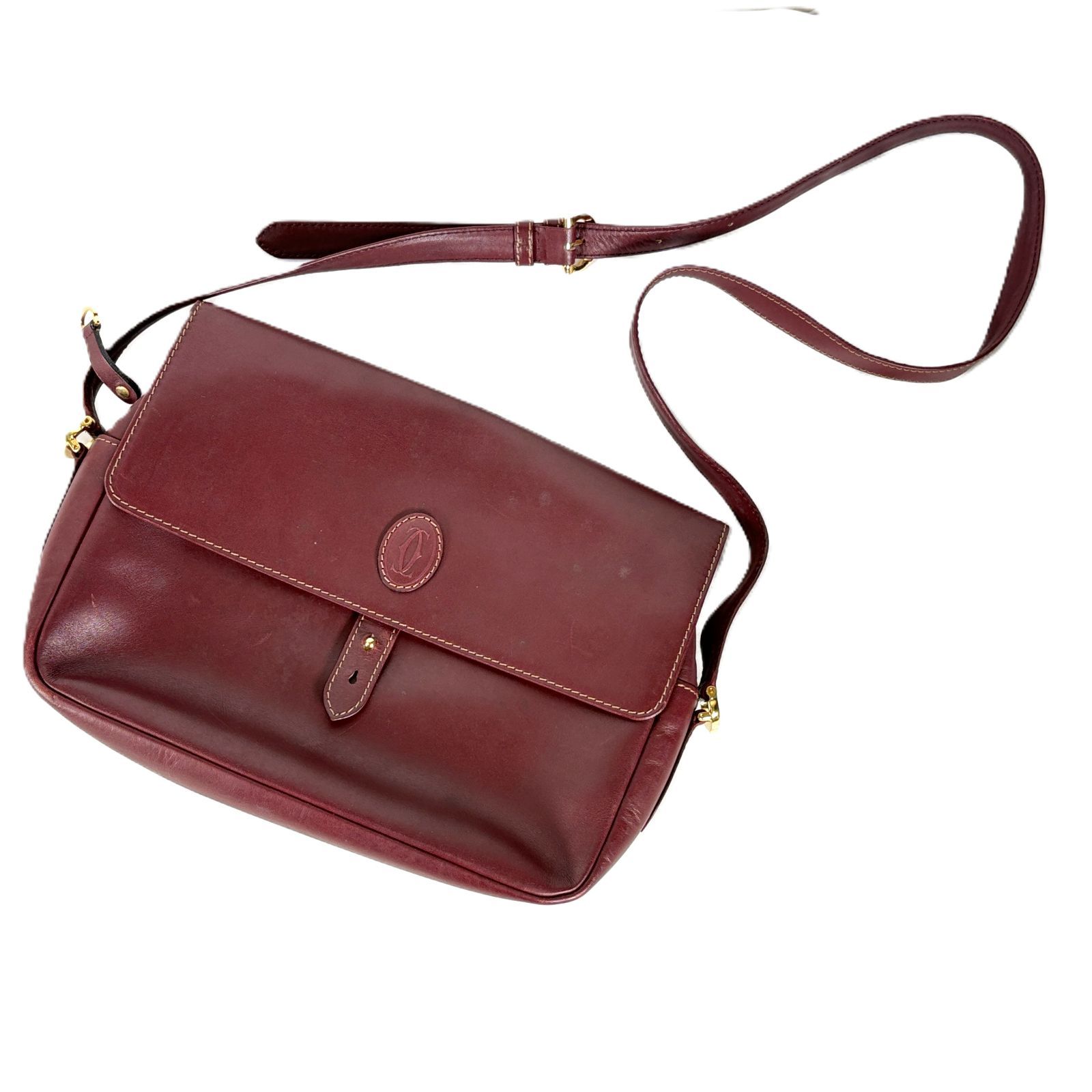 Cartier カルティエ les must de Cartier マストライン フラップ 
