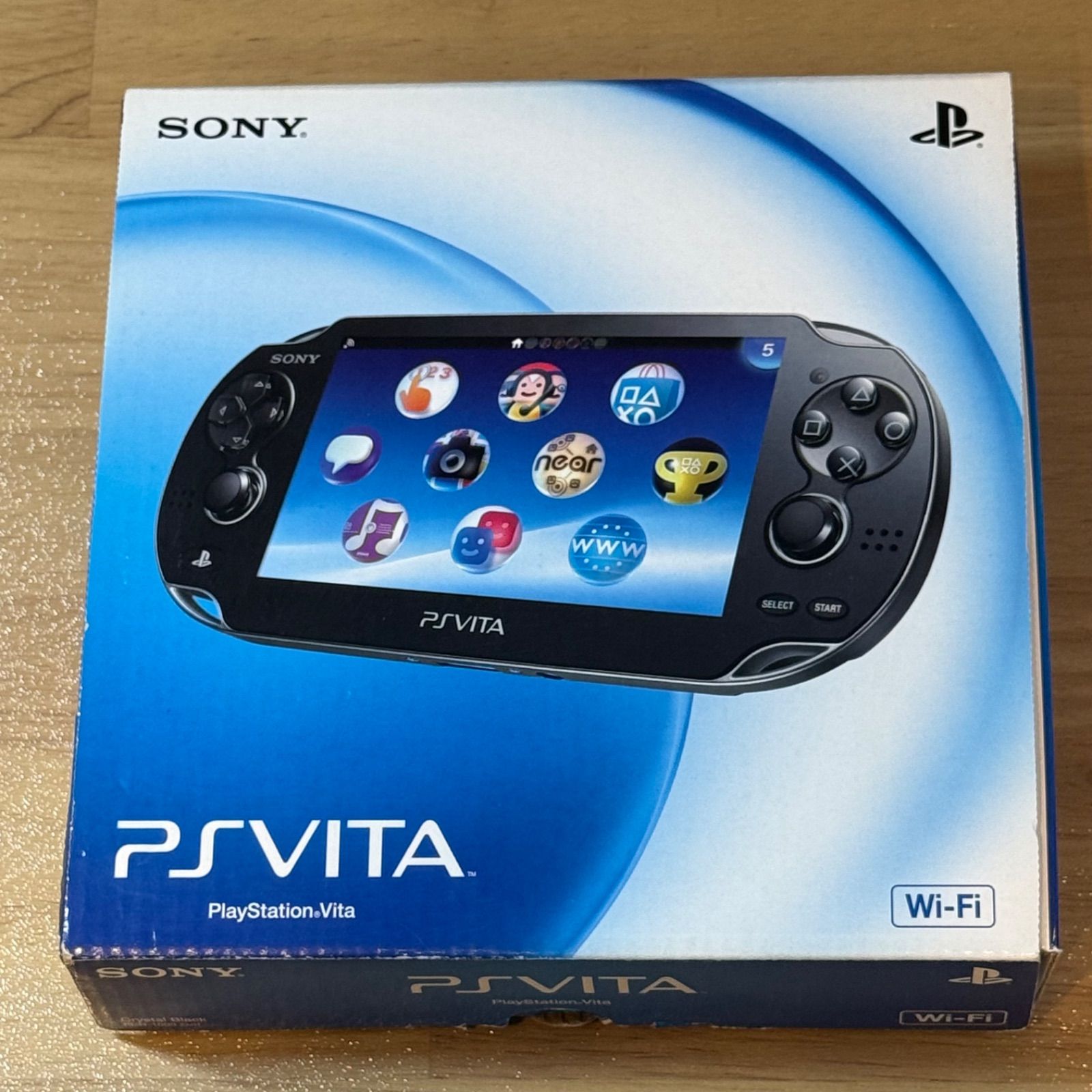 9-120 PSVITA PCH-1000 クリスタル・ブラック 箱付き