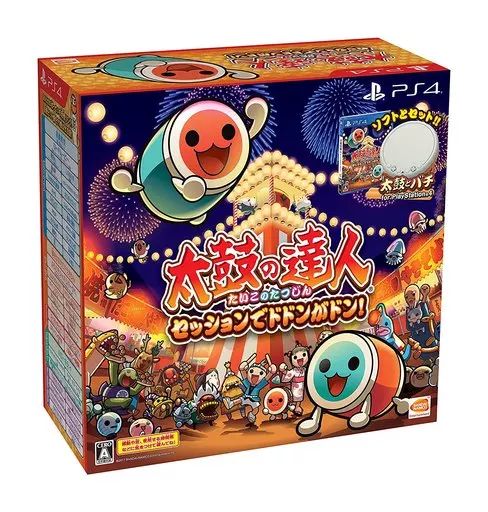 【中古】PS4ソフト 太鼓の達人 セッションでドドンがドン! [タタコン同梱版]