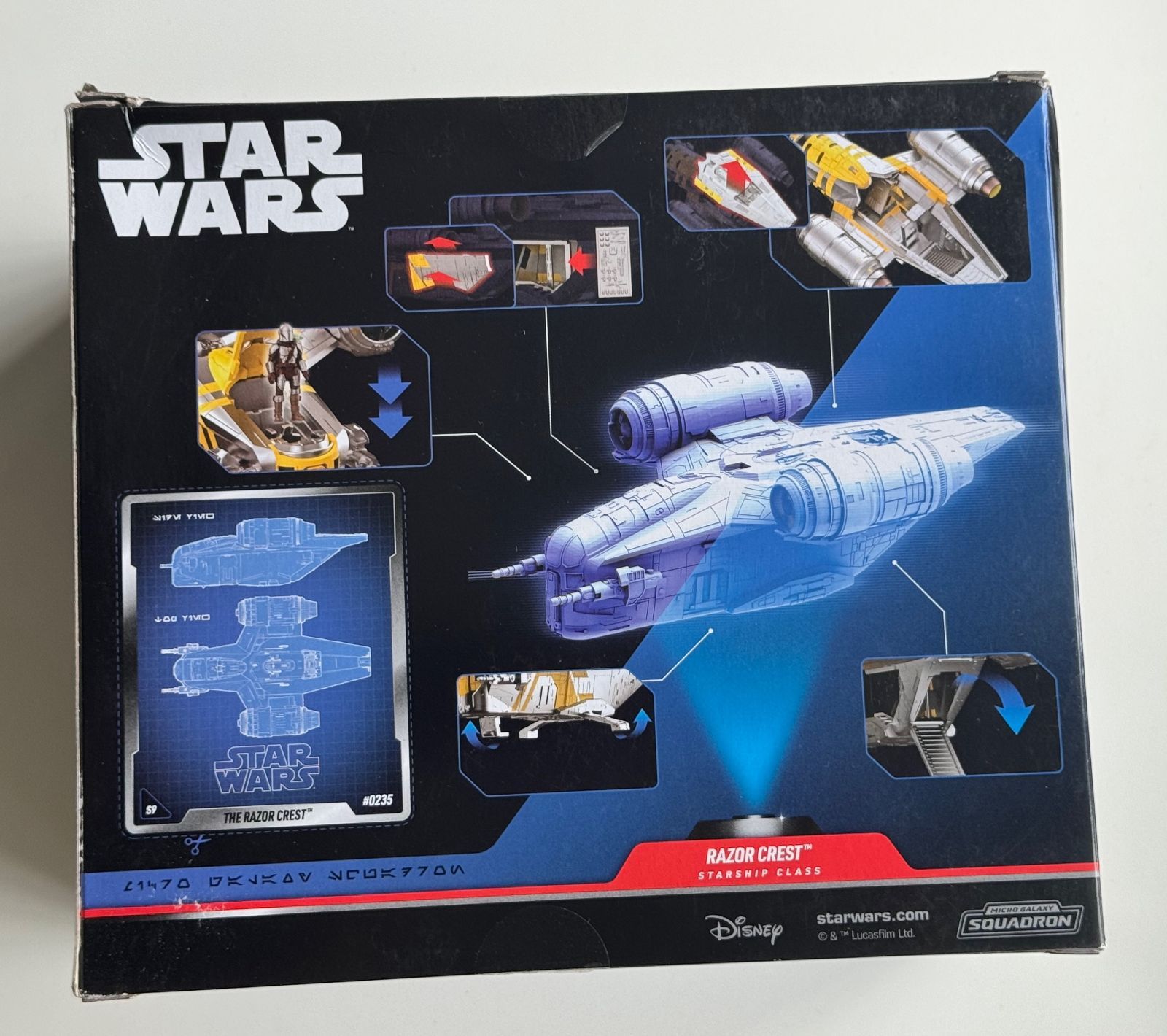 スターウォーズ マイクロギャラクシー フィギュア レイザー クレスト