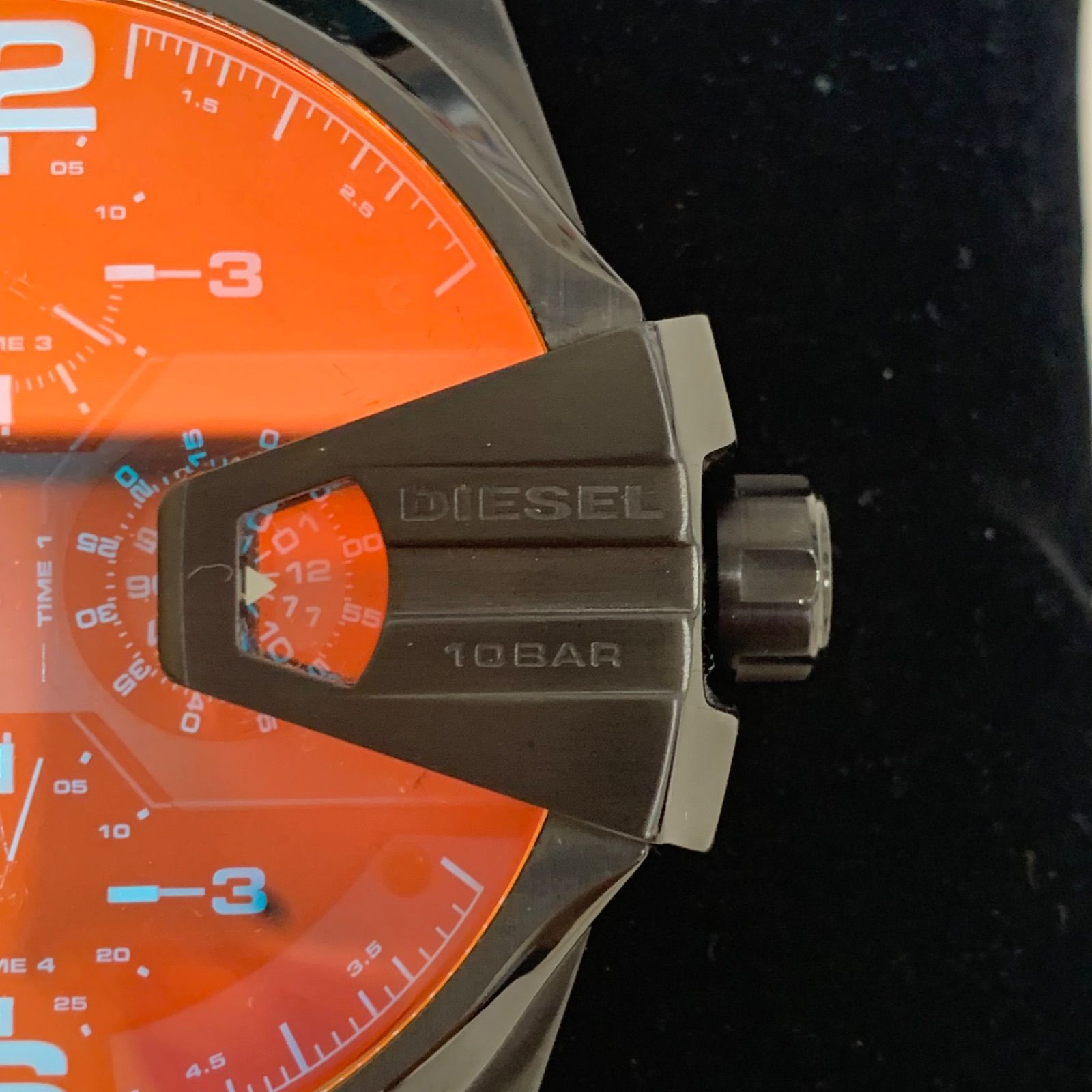 美品✨DIESEL（ディーゼル）タイムフレーム メンズ腕時計 防水 偏光 