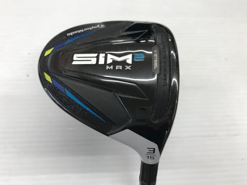 テーラーメイド SIM2 MAX 3W 15° ディアマナ TB 60S テーラーメイド SIM2 MAX 15度 ディア-外国マナ TB60 Sフレックス