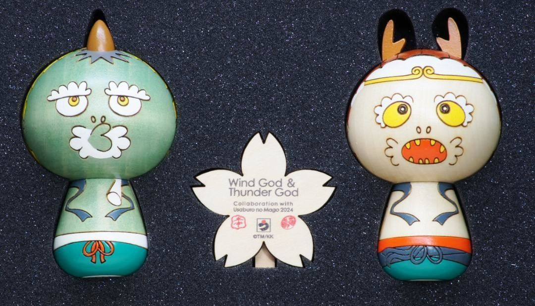 TAKASHI MURAKAMI｜村上隆 x 卯三郎こけし コラボ もののけ 京都 風神
