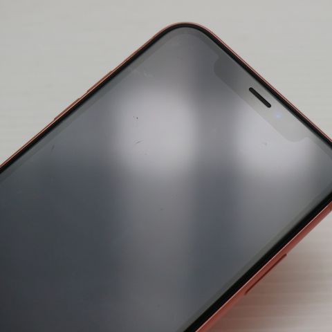 美品 SIMフリー iPhoneXR 128GB コーラル ピンク スマホ 白ロム 即日