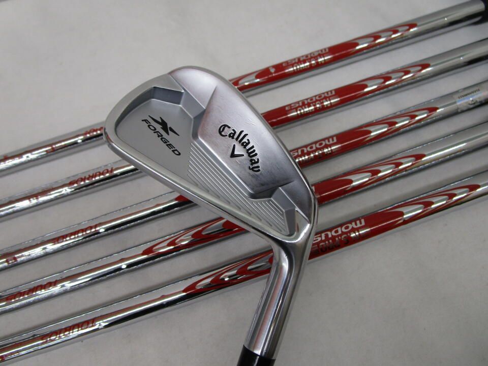 キャロウェイ　X FORGED STAR 2021　NSプロ MODUS 3 TOUR 105　Sフレックス　アイアンセット　中古　ゴルフドゥ！札幌手稲店【最短即日発送】
