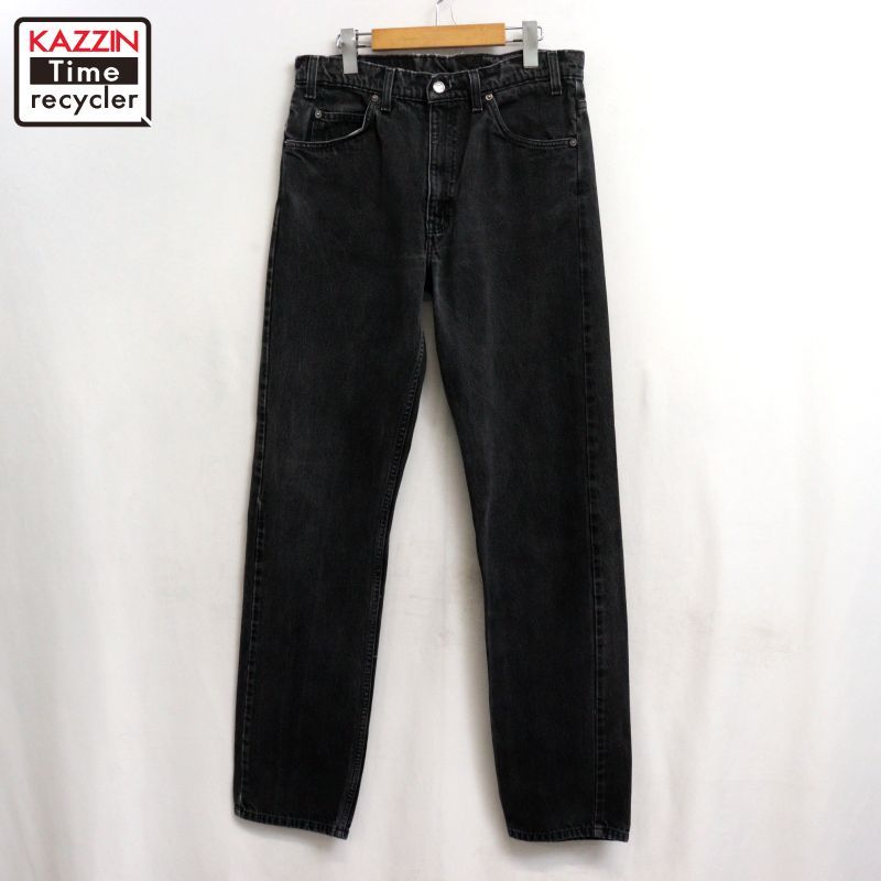 90s vintage Levi's 505 ブラック デニムパンツ メンズ Mサイズ相当