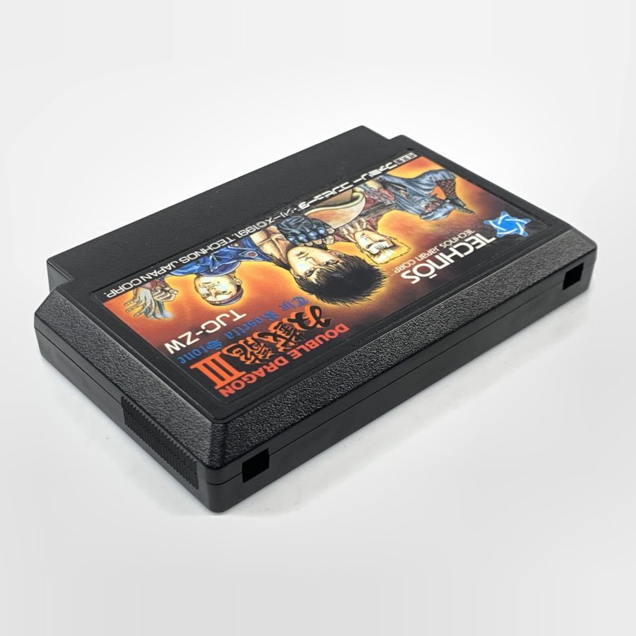 中古】 FC ダブルドラゴン3 ファミコンソフト(箱説付