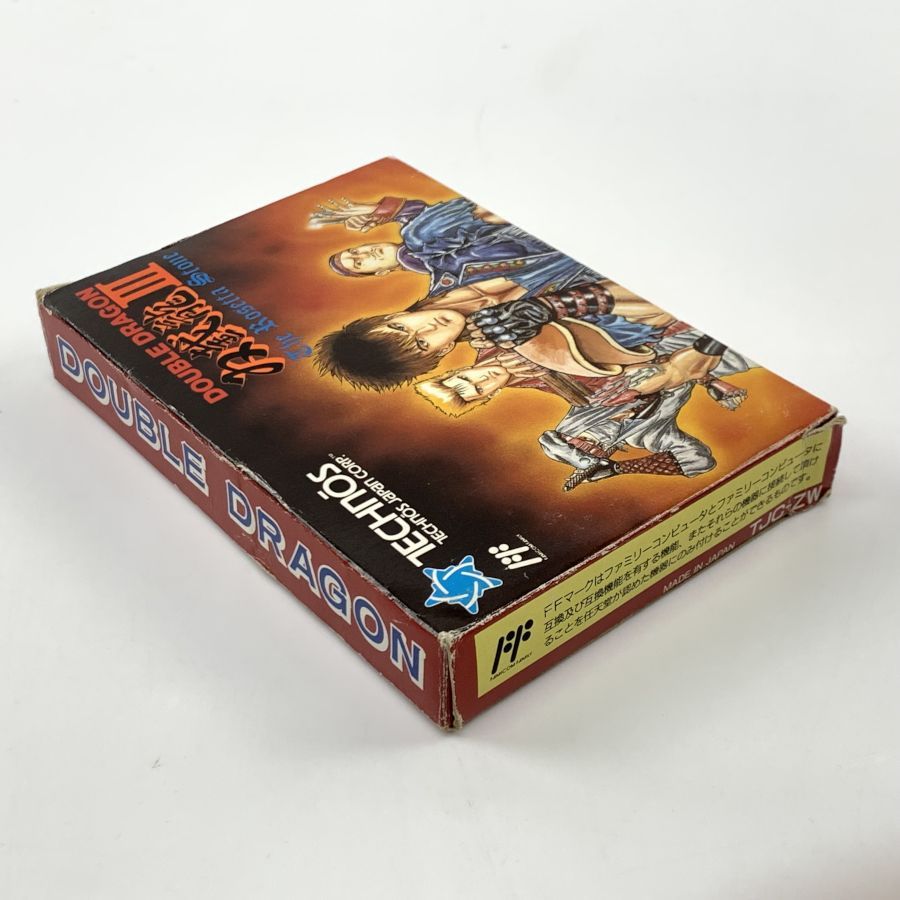 中古】 FC ダブルドラゴン3 ファミコンソフト(箱説付