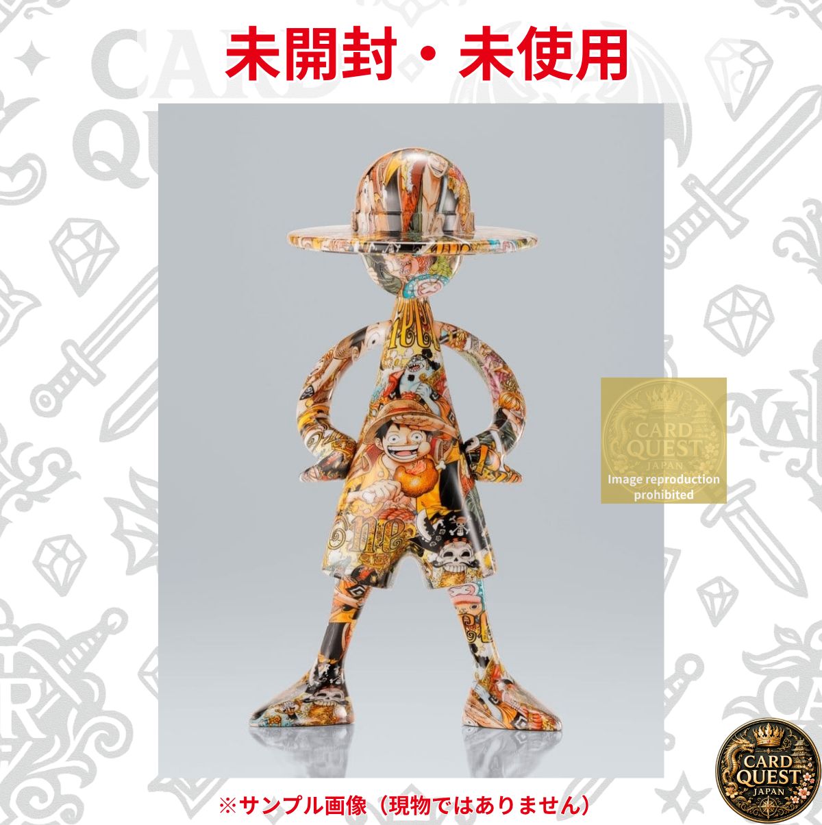 ワンピース ART CANVAS 1/8 ルフィ 1000LOGS完全未開封！ 新品・未開封】LUFFY's ARTCANVAS 1/8 -1000LOGS Anniversary
